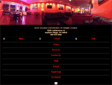 Tablet Screenshot of hannalounge.com